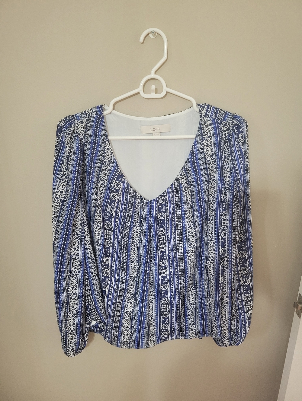 LOFT Light Blue Women's Blouse